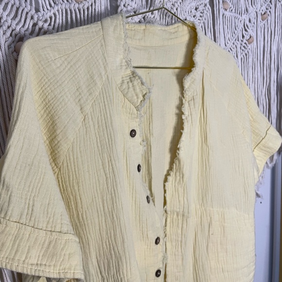 Distressed button up - Picture 2 of 3